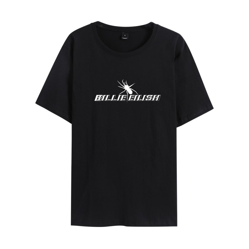 Celebrity Style Billy New Men's and Women's Round Neck Short Sleeve T Shirt