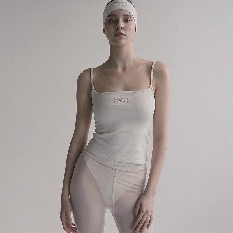 Star Custom South Korea badblood bcac  Style Spicy Girl Tank Top Camisole Women's Casual Slim Fit Niche Base Shirt