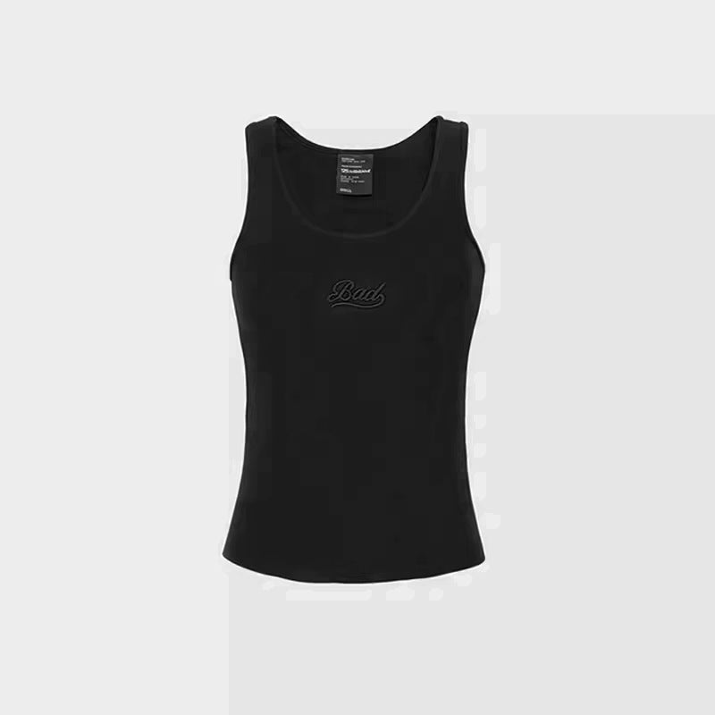 Star Custom South Korea badblood bcac  Style Spicy Girl Tank Top Camisole Women's Casual Slim Fit Niche Base Shirt