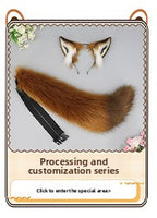 Christmas Antler Headband Cute Plush Deer Ear Headwear cosplay Accessories Handmade Simulated Animal Ear Headband