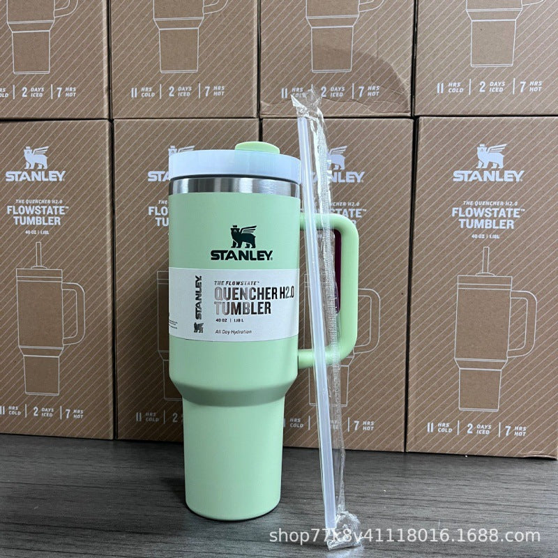 Star Custom stanley Stanley New340oz Large Capacity Car Cup Ice Block Cup304Stainless Steel Water Cup Thermos Cup