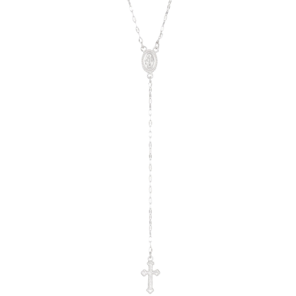 Celebrity Style Popular Cross Long Chain Necklace for Women Easter Trendy Jewelry Sexy Tassel Virgin Mary Pendant