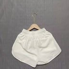 Women's Yoga Pants Sports Summer Thin Quick-Dry Fake Two-Piece Anti-Exposure Shorts Double Layer Running Gym