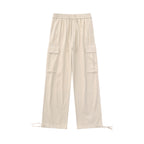 New Retro Cargo Pants Japanese Style Trendy Street Wide-Leg Pants Fashion Unisex Casual Pants Hot Girl