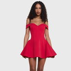 Women's Clothing2026New Fashion Off-Shoulder Sexy Strapless Slim Fit Short Dress
