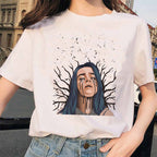 Same Style as Stars Billie Girl with a Pearl Earring World Famous Painting by Vermeer Short Sleeve T T-shirt Women's Bottoming Shirt