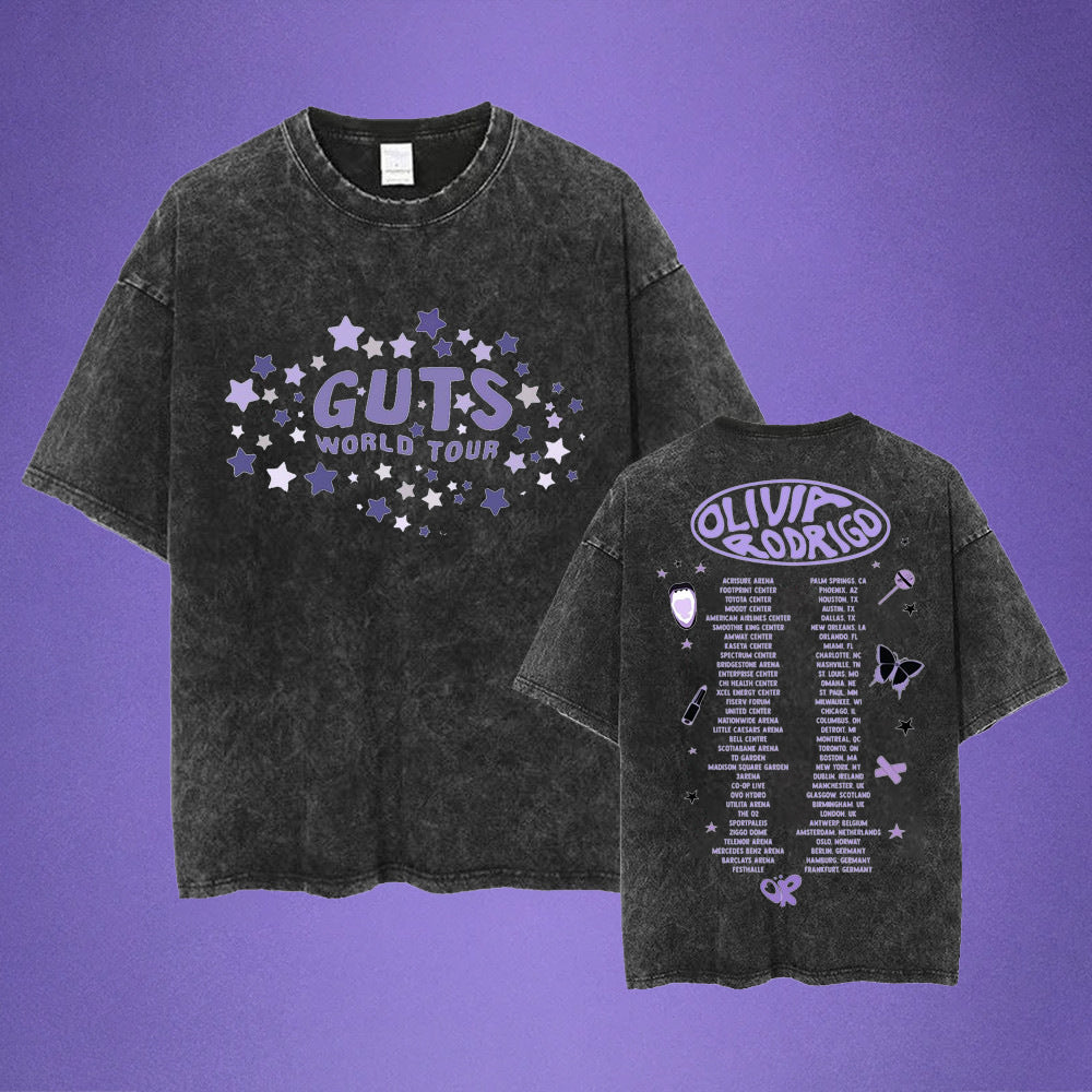 The "Spill Your Guts" World Tour Graphic Tee - Vintage Wash Edition