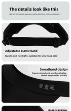 K-Pop Airport Style Sun Visor - UV Protection Sport Hat