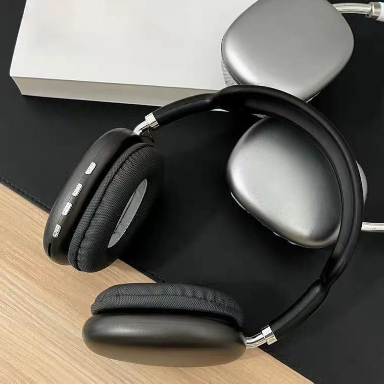 "It Girl" Aesthetic Wireless Headphones - Silver Y2K Tech