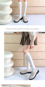 Y2K Schoolgirl Slouch Socks - The "Brutal" Music Video Vibe