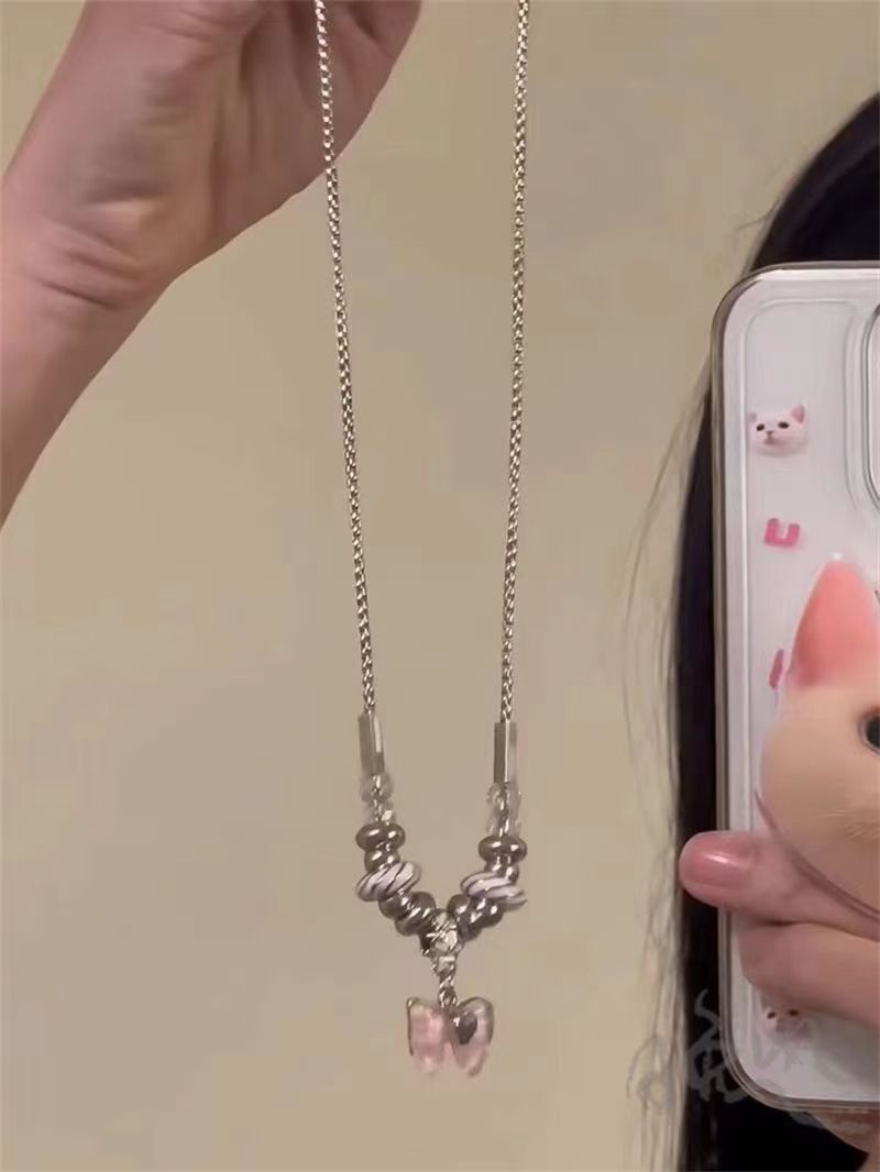 Star Custom 2025New Year's Exaggerated Punk Necklace y2k Irregular Subculture Hip-Hop Trend Unisex Niche Collarbone Chain