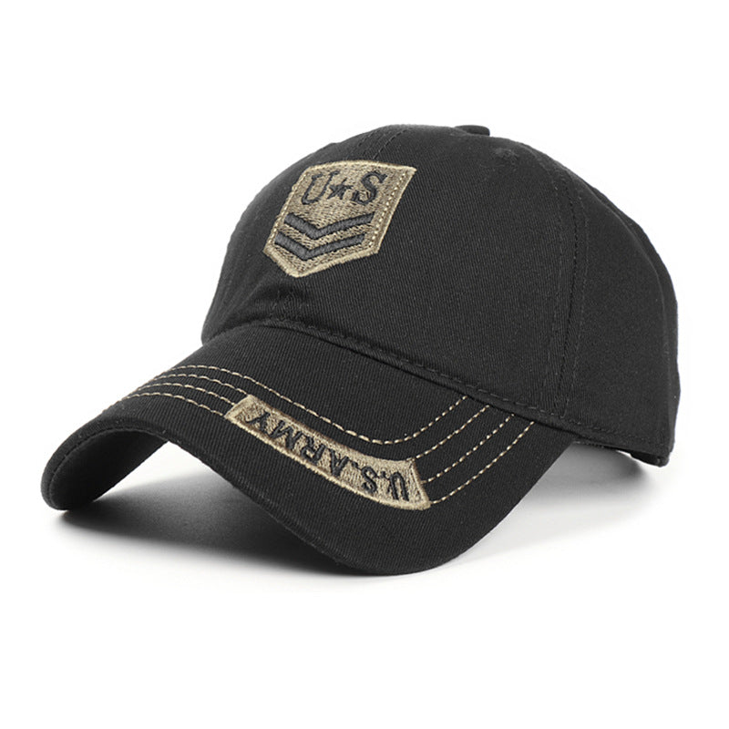 Celebrity Style Hat Autumn Winter Hat Cotton Soft Top Outdoor Camouflage Baseball Cap Unisex Hat Mountaineering Duckbill Cap