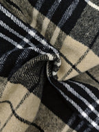 90s Grunge Plaid Maxi Skirt - "Brutal" MV Aesthetic