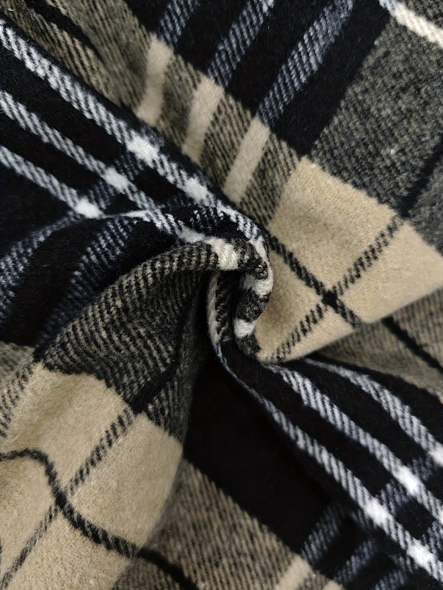 90s Grunge Plaid Maxi Skirt - "Brutal" MV Aesthetic