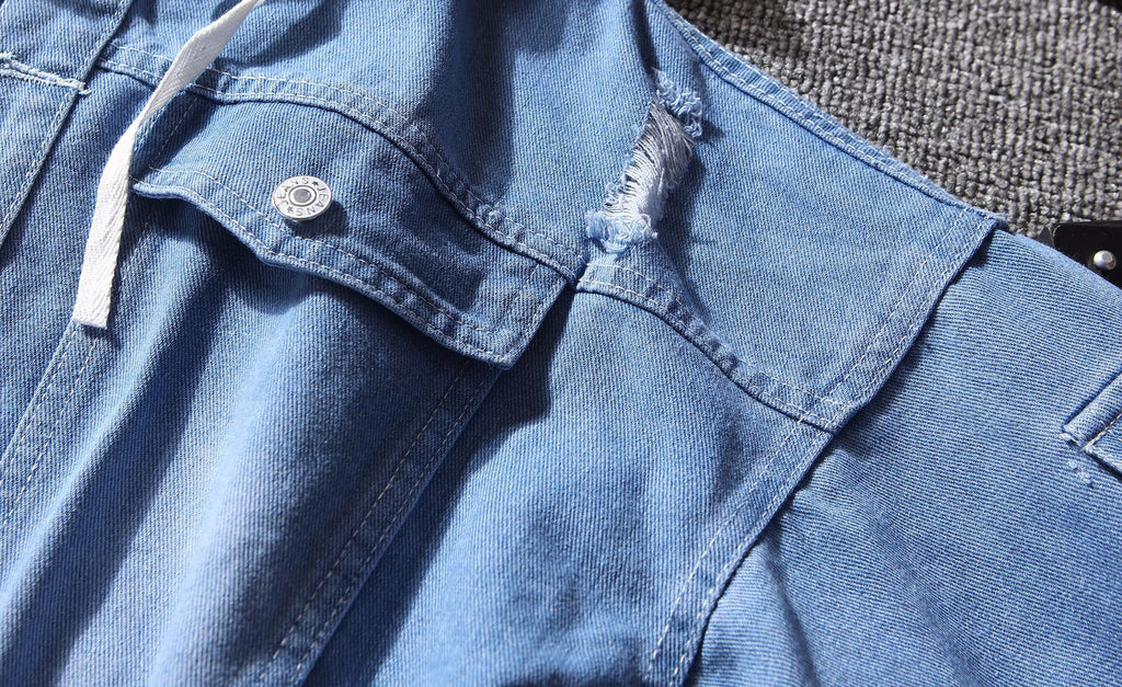 Celebrity Style Trend Billie Fake Two-Piece Sweatshirt Jacket