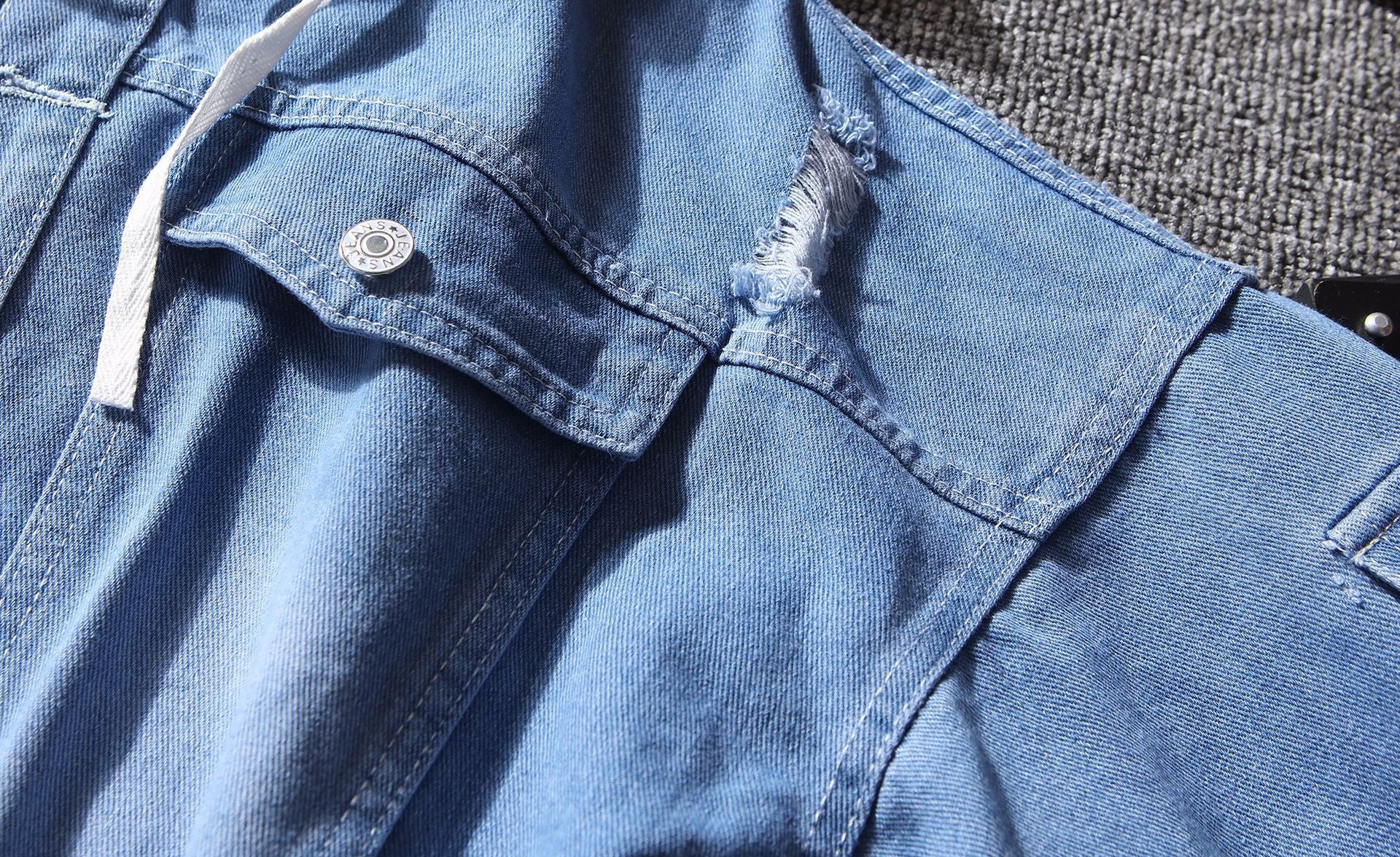 Celebrity Style Trend Billie Fake Two-Piece Sweatshirt Jacket