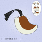 Christmas Antler Headband Cute Plush Deer Ear Headwear cosplay Accessories Handmade Simulated Animal Ear Headband