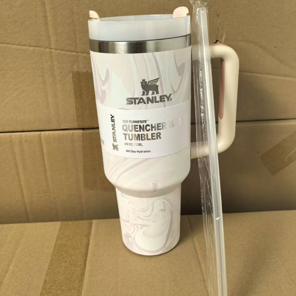 Star Custom stanley Stanley New340oz Large Capacity Car Cup Ice Block Cup304Stainless Steel Water Cup Thermos Cup