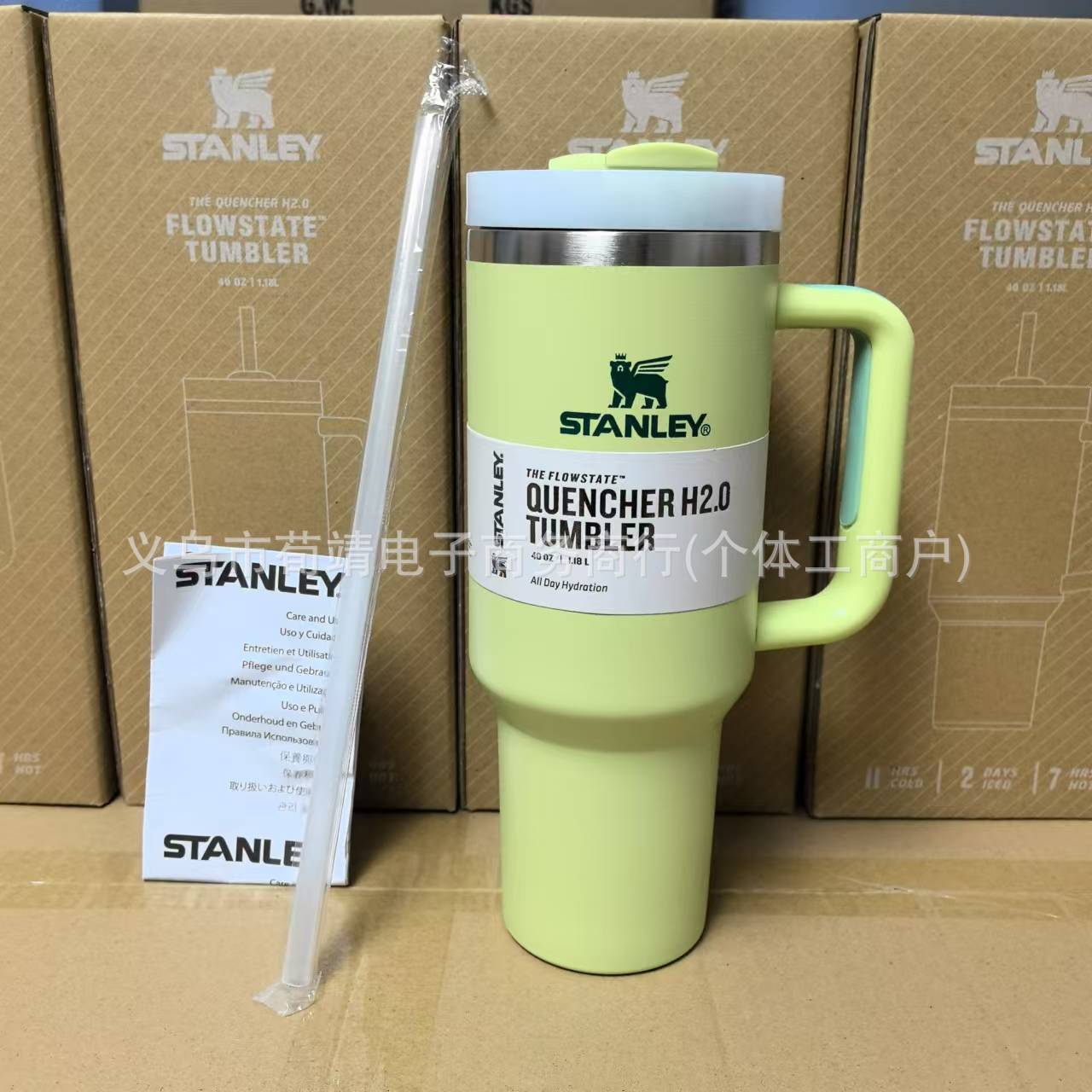 Star Custom stanley Stanley New340oz Large Capacity Car Cup Ice Block Cup304Stainless Steel Water Cup Thermos Cup
