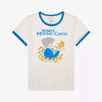 Japanese Retro Casual Unisex Short Sleeve Anime Merchandise T Loose-fitting Miyazaki Hayao Anime Shirt