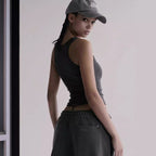 Star Custom South Korea badblood bcac  Style Spicy Girl Tank Top Camisole Women's Casual Slim Fit Niche Base Shirt