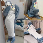Autumn Winter Little Yellow Chicken One-Piece Pajamas Funny Cute Coral Fleece Couple Robe Unisex Homewear