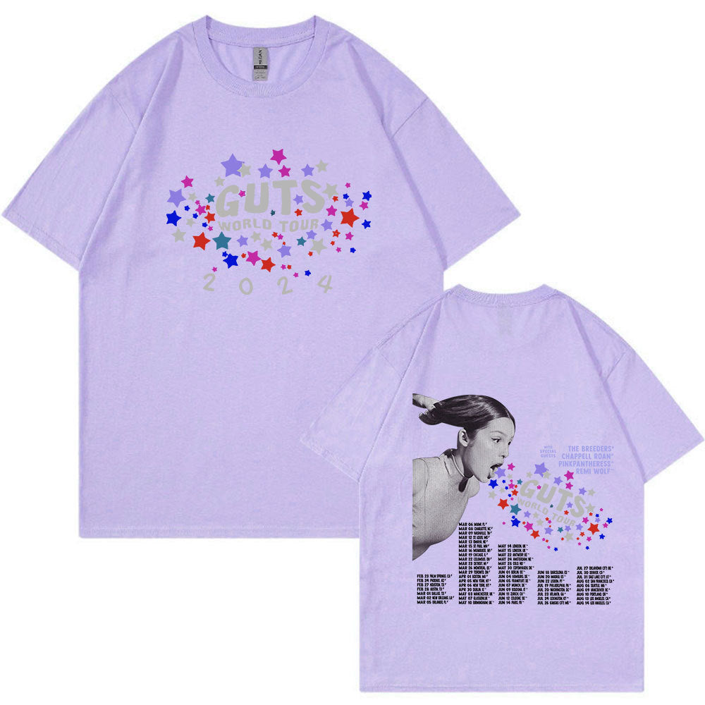 SOUR Prom Queen Graphic Tee - Navy Blue Archive