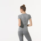 Star Custom SWIFT SPEED Yoga Clothes Women's Top Sexy Quick-Drying Gym Sports Morning Exercise Running Round Neck Short Sleeve TS