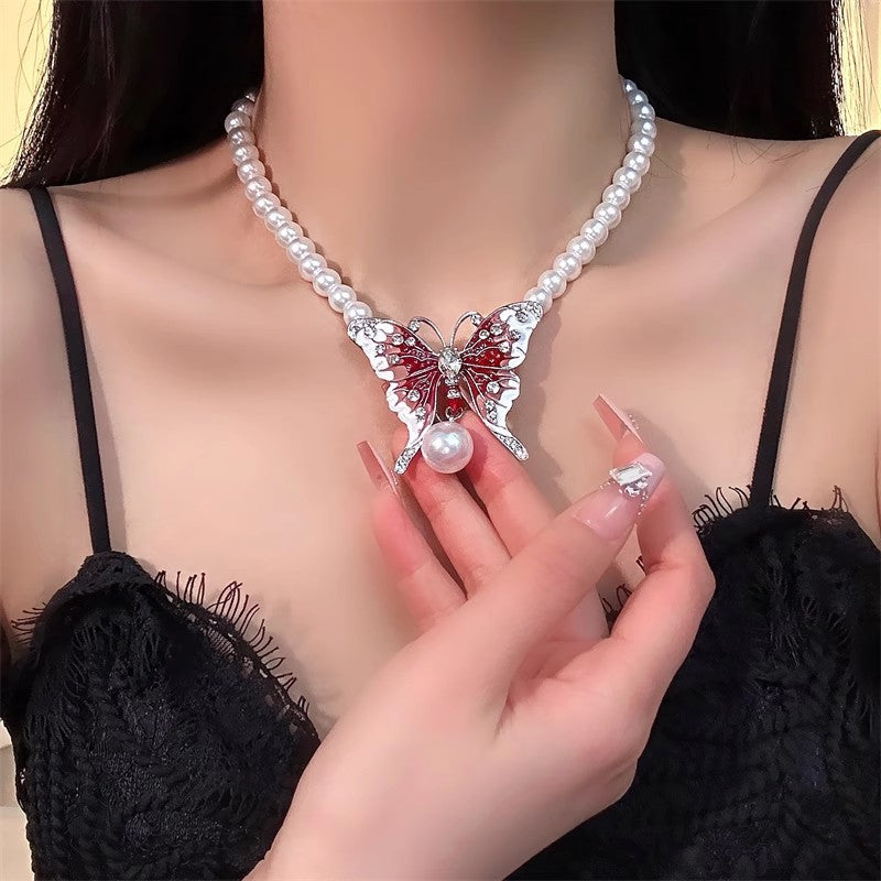 Star Custom 2025New Year's Exaggerated Punk Necklace y2k Irregular Subculture Hip-Hop Trend Unisex Niche Collarbone Chain