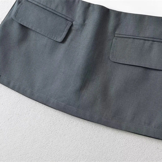 Y2K Patchwork Micro Mini Skirt - Retro Colorblock Edit