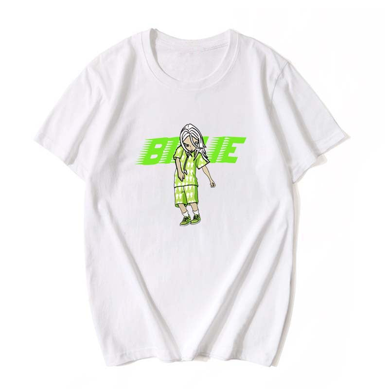 Same Style as Stars Billie Series of Unique Trendy Styles Short Sleeve T Shirt