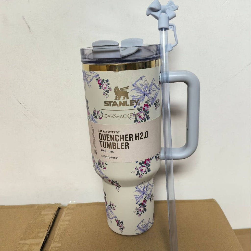 Star Custom stanley Stanley New340oz Large Capacity Car Cup Ice Block Cup304Stainless Steel Water Cup Thermos Cup