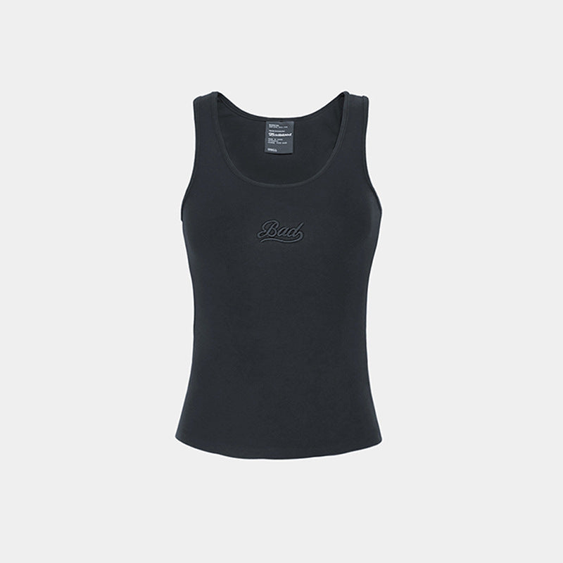 Star Custom South Korea badblood bcac  Style Spicy Girl Tank Top Camisole Women's Casual Slim Fit Niche Base Shirt