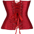 Star Custom Hot-Selling Satin Back-Tie Waist Cincher Dress Tummy Control Waist Support Shapewear Fishbone Corset【None T Pants】Shaping