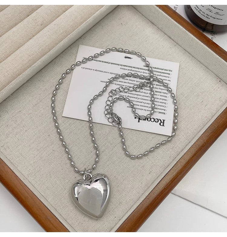 Star Custom 2025New Year's Exaggerated Punk Necklace y2k Irregular Subculture Hip-Hop Trend Unisex Niche Collarbone Chain