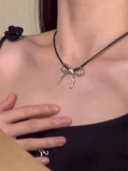 Star Custom 2025New Year's Exaggerated Punk Necklace y2k Irregular Subculture Hip-Hop Trend Unisex Niche Collarbone Chain