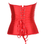 Star Custom Hot-Selling Satin Back-Tie Waist Cincher Dress Tummy Control Waist Support Shapewear Fishbone Corset【None T Pants】Shaping