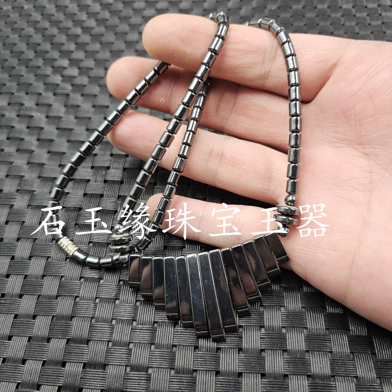 Star Custom Celebrity Imitation Terahertz Dolphin Necklace Round Ring Jade Clasp Cross Necklace Jewelry Sweater Chain Collarbone Necklace