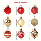 2025New Foreign Trade Holiday Decor Christmas decorations hand-painted electroplated