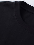 Singer Billie Eilish Bili Retro Print Pure Cotton Street Style Round Neck Summer Drop Shoulder Universal American Style T Shirt