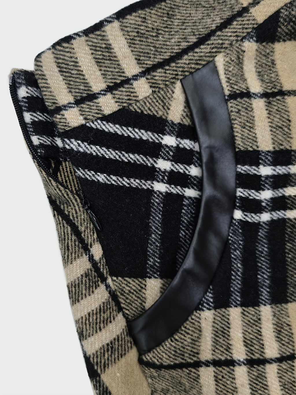 90s Grunge Plaid Maxi Skirt - "Brutal" MV Aesthetic