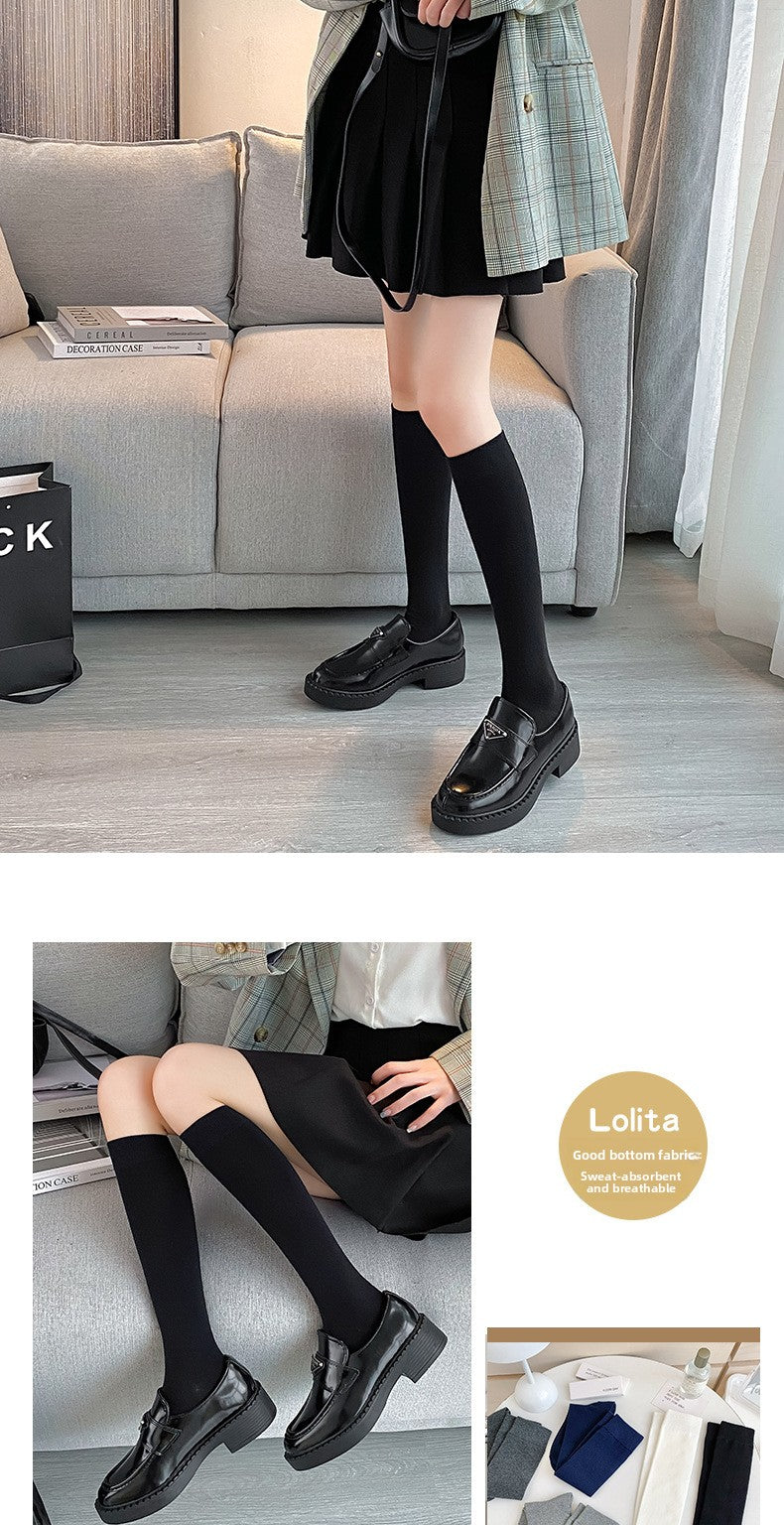 Y2K Schoolgirl Slouch Socks - The "Brutal" Music Video Vibe