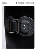 Star Custom Fashion Korean Style Women's High Tube Rain Boots Non-Slip Waterproof Wear-Resistant Long Tube Water Boots Adult Rubber Shoes