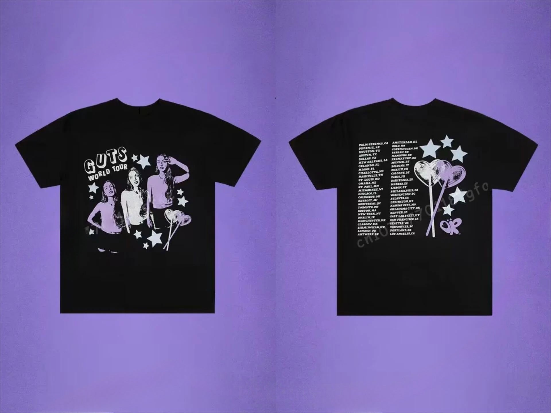 The GUTS World Tour Tee - Black Grunge Edition