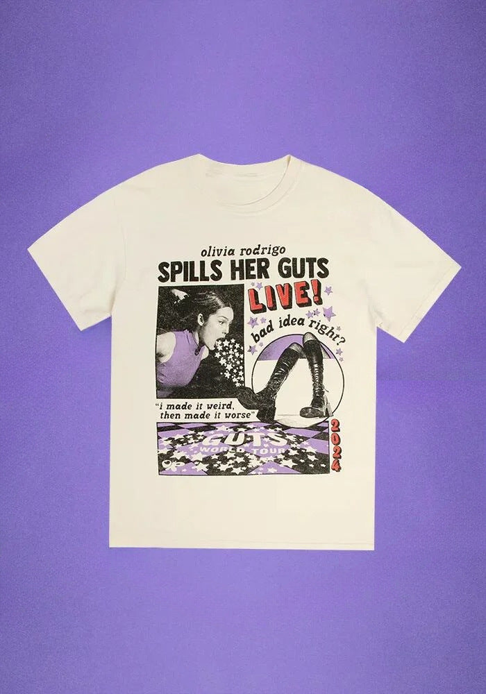 The GUTS World Tour Tee - Black Grunge Edition