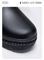 Star Custom Fashion Korean Style Women's High Tube Rain Boots Non-Slip Waterproof Wear-Resistant Long Tube Water Boots Adult Rubber Shoes
